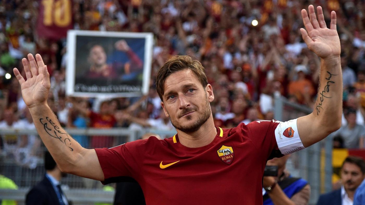 Totti: Sarò dirigente della Roma, finita vita da giocatore