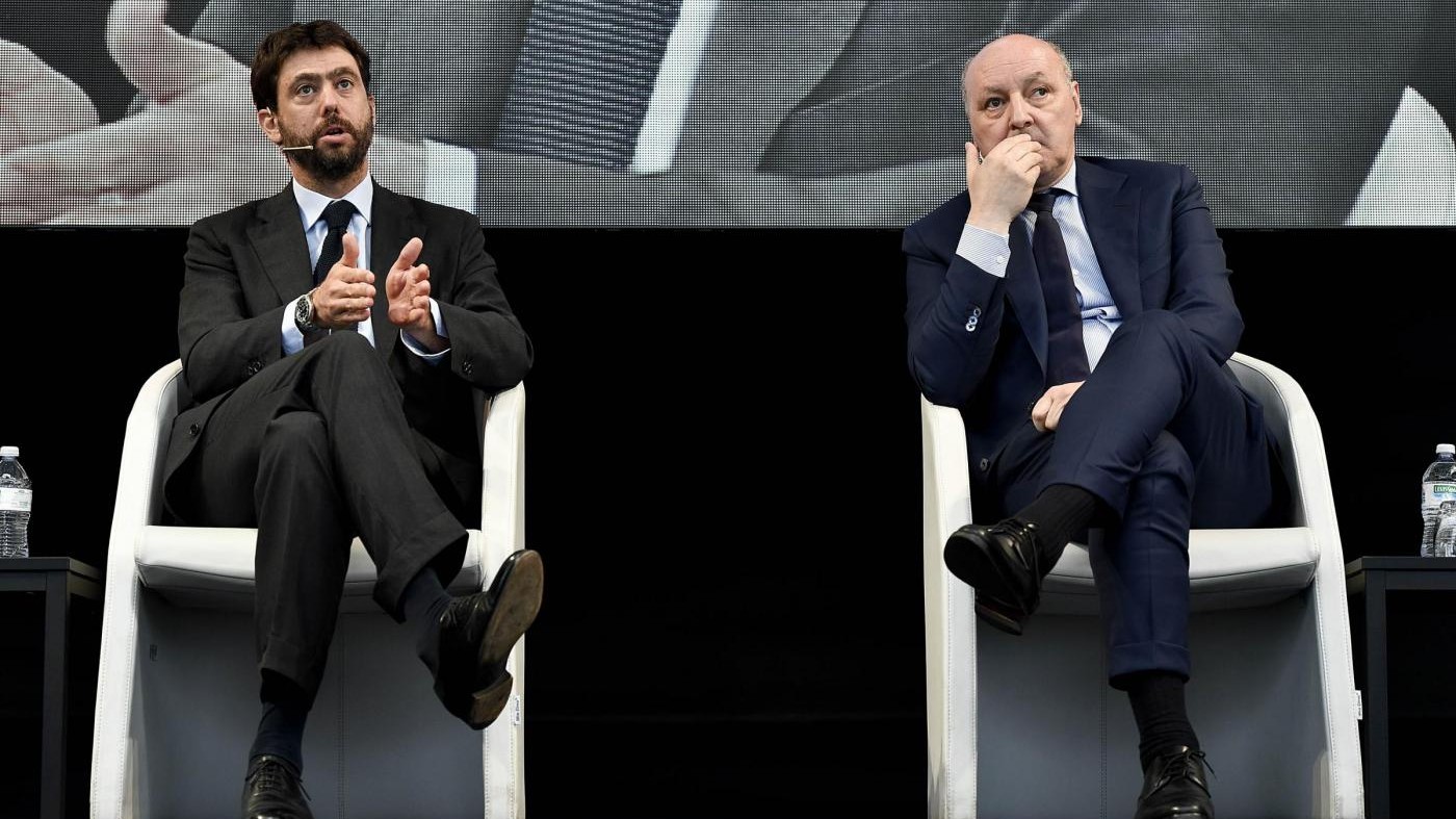 Juve, Agnelli e Marotta: Campioni passano, il gruppo fa differenza