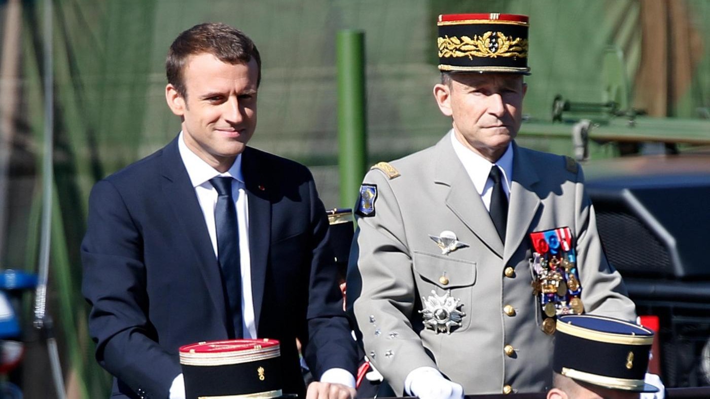 Francia, polemica con Macron: si dimette capo delle forze armate