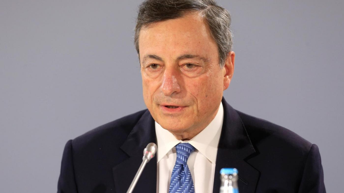 Bce, Qe resta invariato. Draghi: Possibili novità in autunno