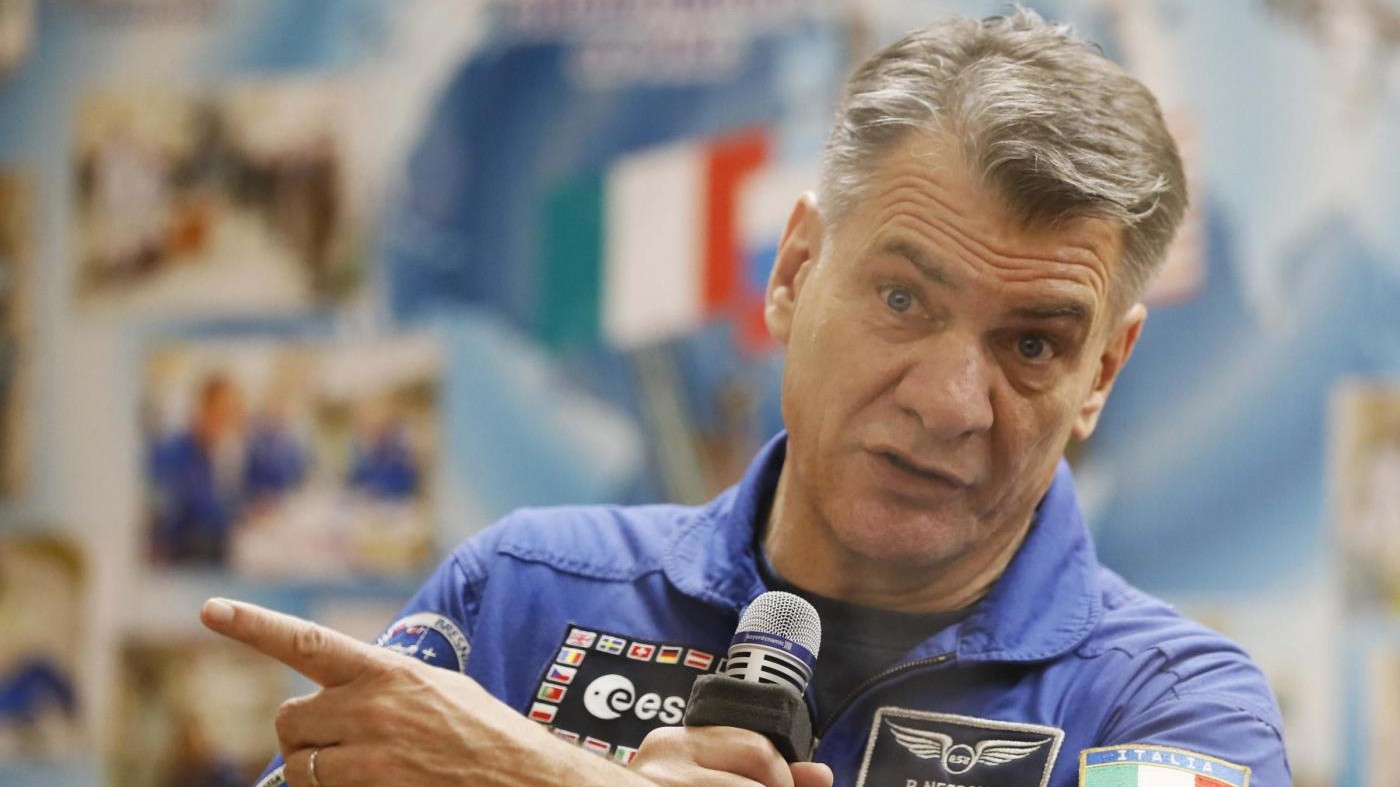 Nespoli torna nello spazio. Farà 11 esperimenti, anche sul caffé