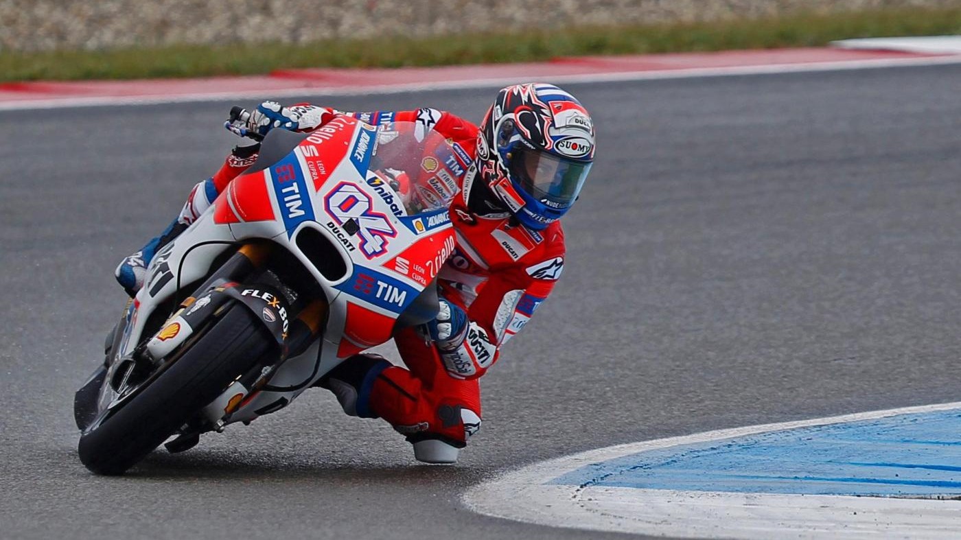 MotoGp, Dovizioso domina venerdì Brno. Yamaha faticano