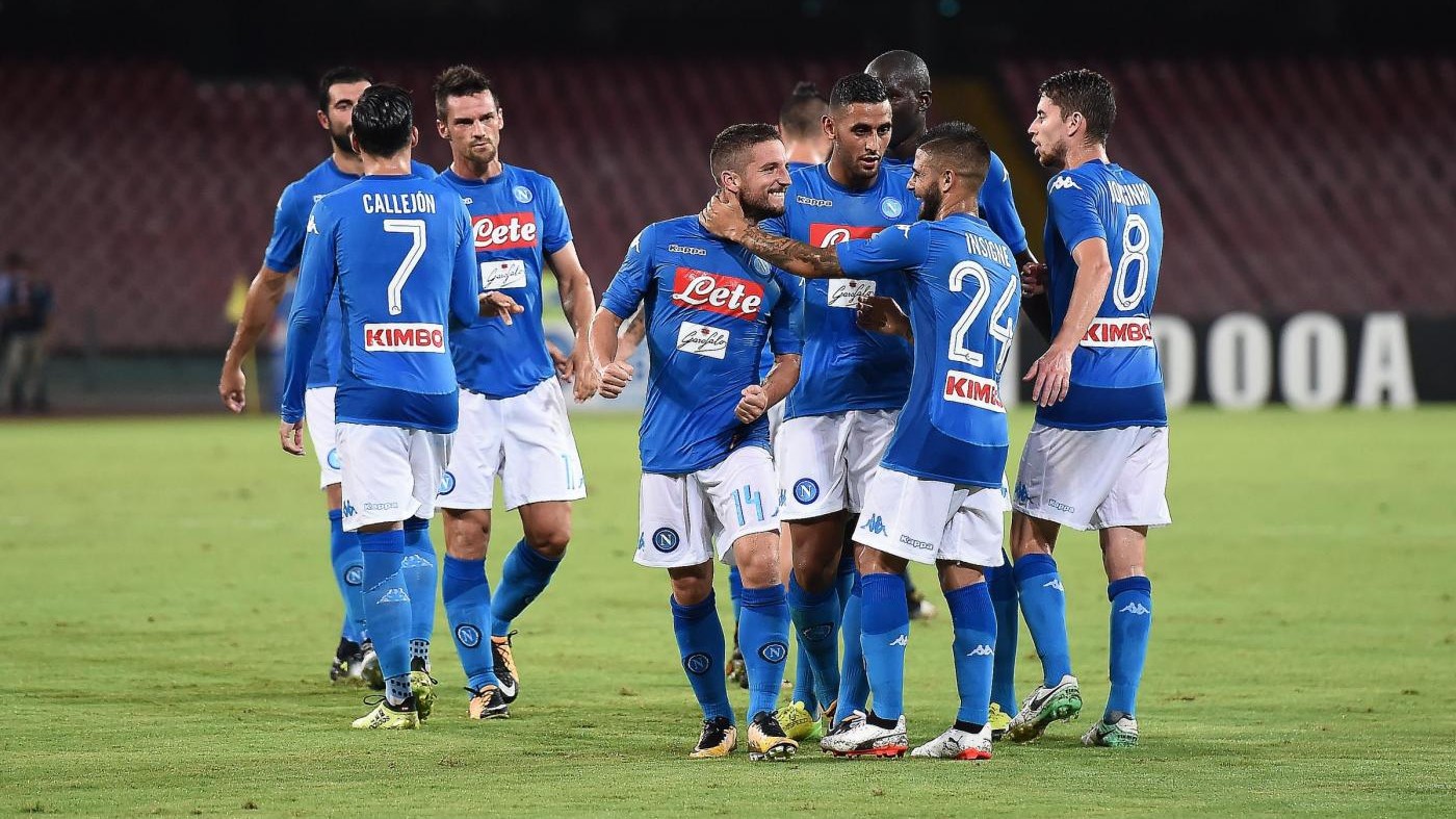 Champions League, Mertens-Jorginho: Napoli stende il Nizza 2-0