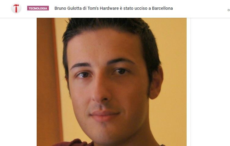 Barcellona, Bruno Gulotta aveva 35 anni: travolto davanti ai bimbi