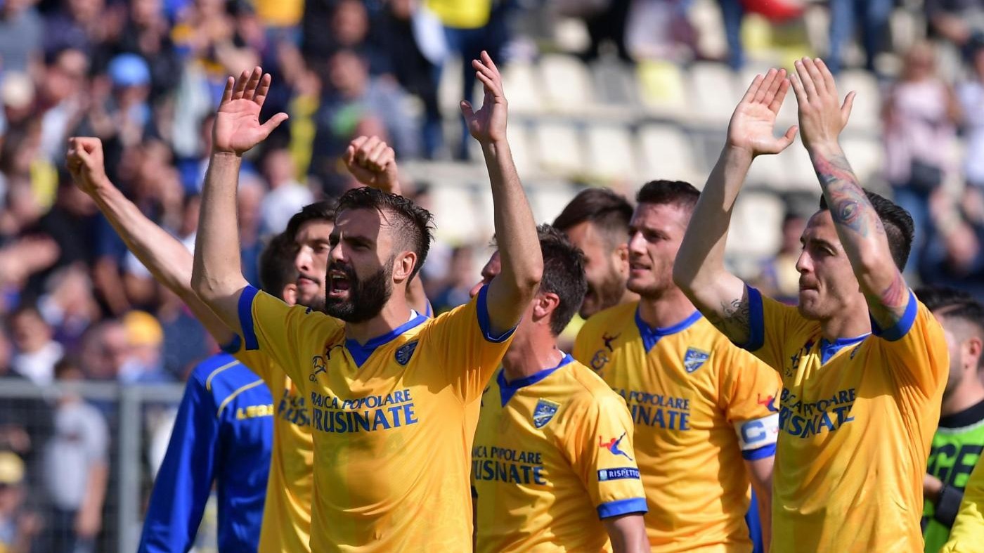 Il Frosinone batte il Trapani 1-0 e resta in scia del Verona