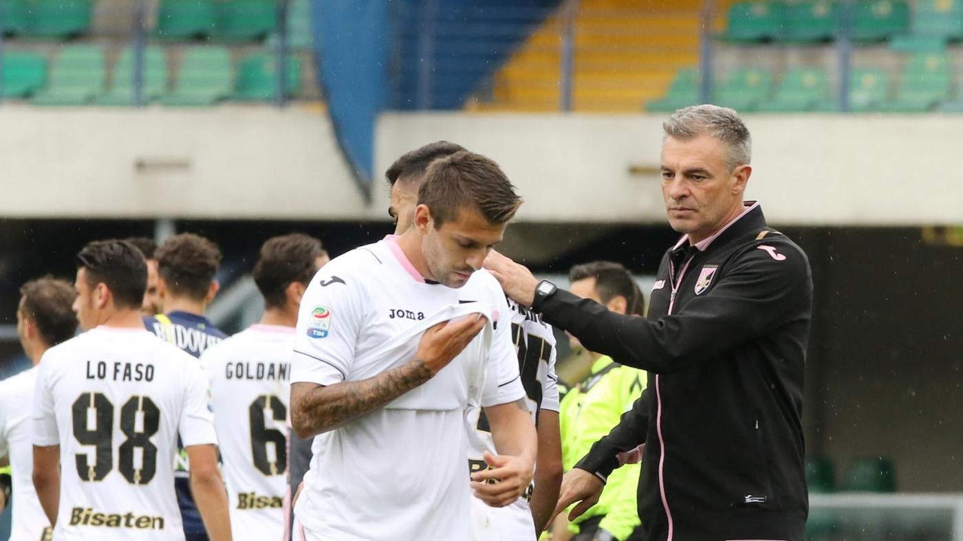Il Palermo scende in B: non basta l’1-1 contro il Chievo