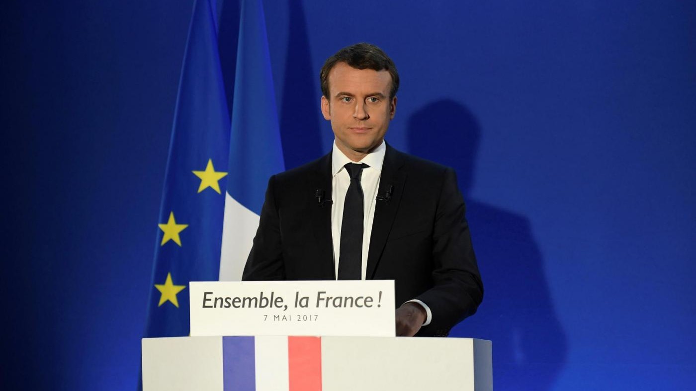 Vince Macron: Grande responsabilità, difenderò l’Europa e i suoi cittadini