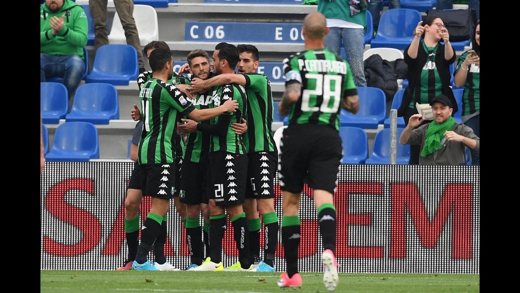 FOTO Serie A, colpo esterno della Lazio: Sassuolo ko 2-1