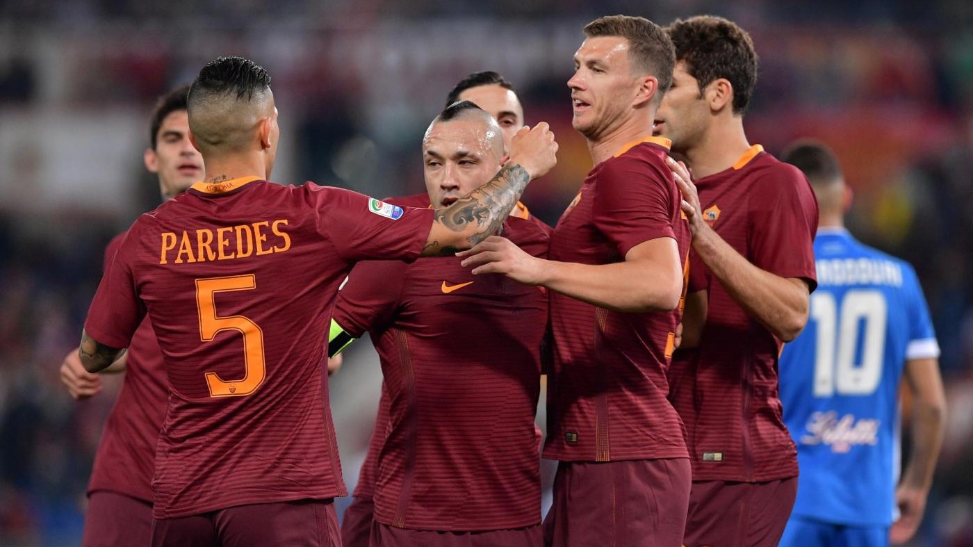 FOTO Serie A, Roma batte Empoli 2-0 con doppio Dzeko