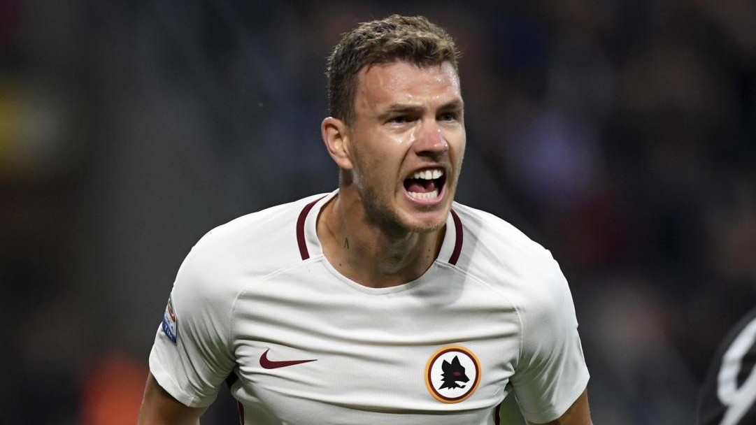 Roma, Dzeko salta la Juve: lesione al polpaccio. Nainggolan rischia