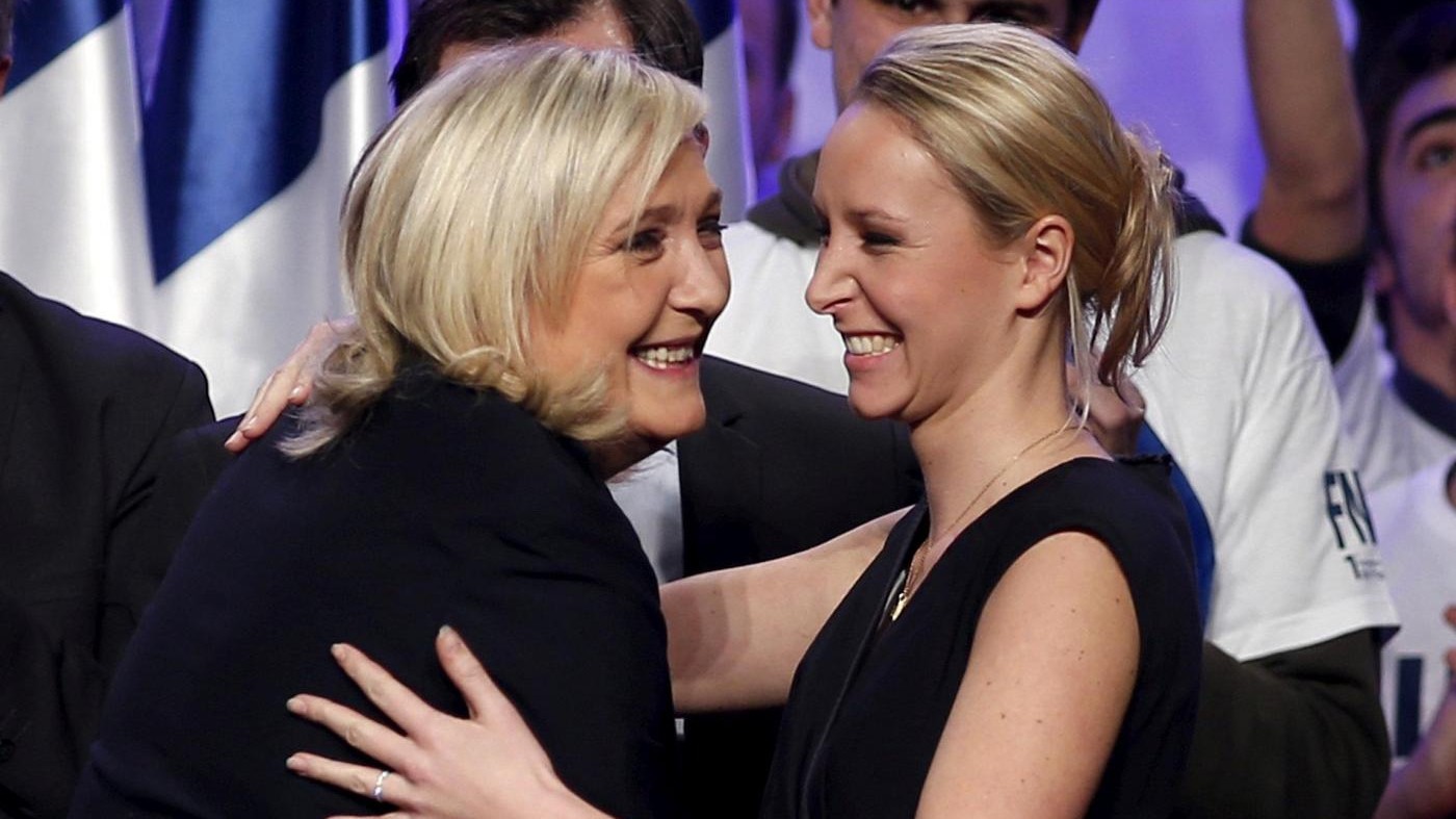 Marine Le Pen: Dispiaciuta per ritiro di Marion dalla politica