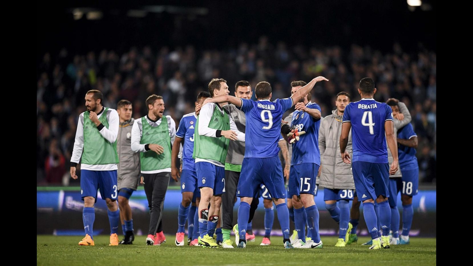 FOTO Coppa Italia, Juve ko 3-2 a Napoli ma in finale