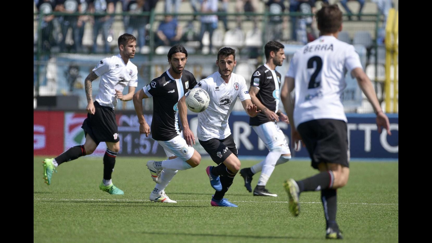 FOTO Serie B, Pro Vercelli supera l’Entella: decide Morra