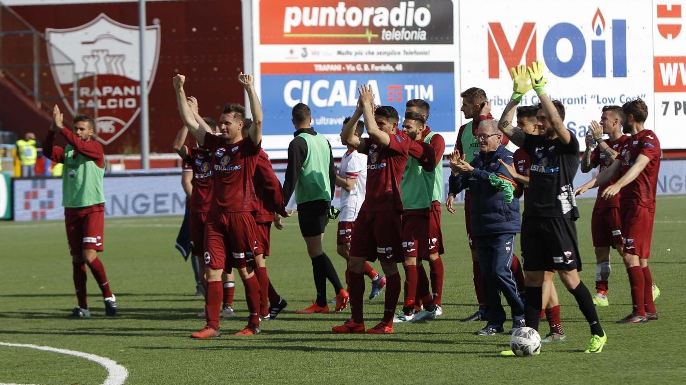 FOTO Serie B, il Trapani vince ancora: 3-0 al Perugia