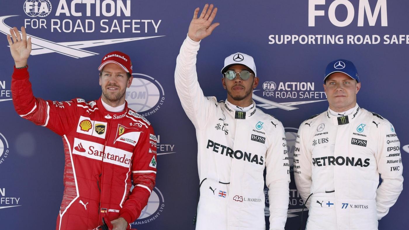 F1, Hamilton in pole davanti a Vettel al Gp di Spagna