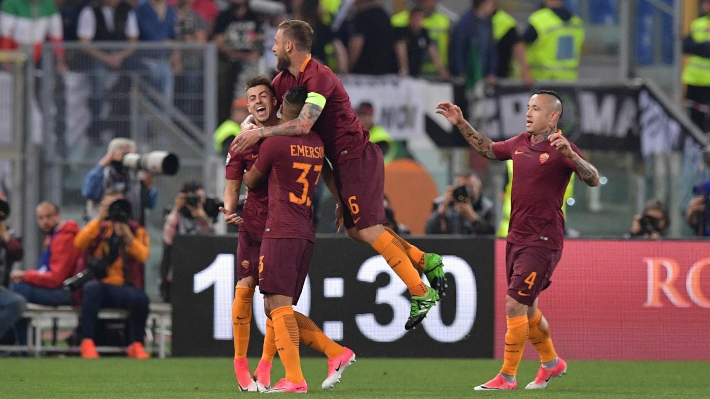 Serie A, Roma-Juventus 3-1, slitta la festa scudetto