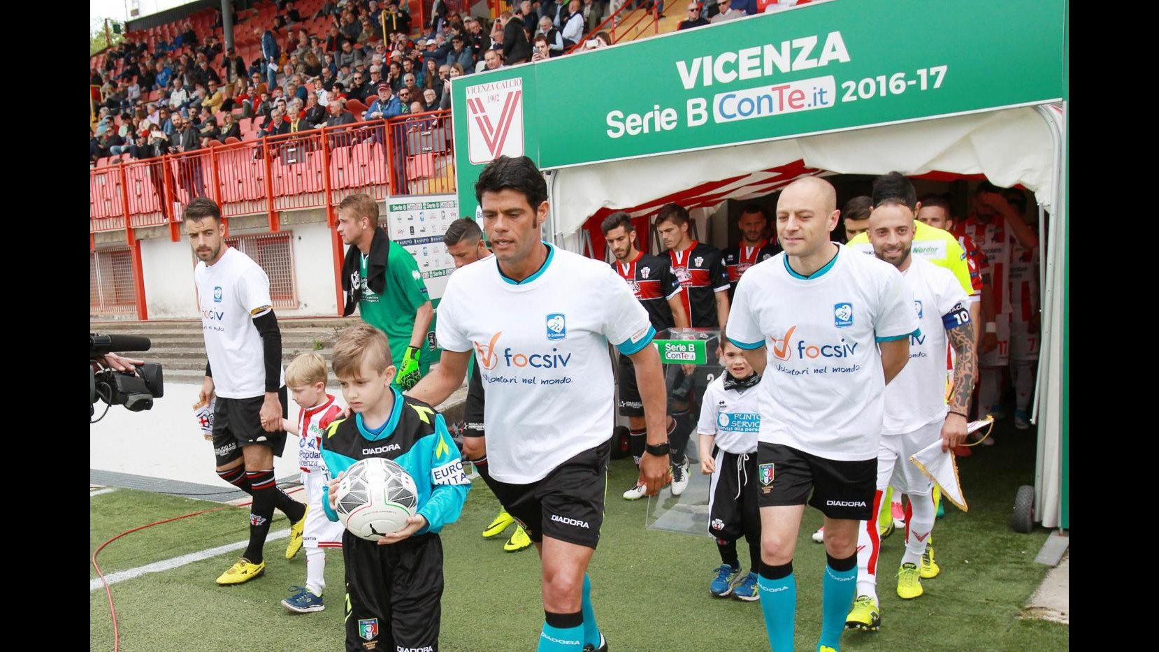 FOTO Serie B, Vicenza-Pro Vercelli 0-1: decide Comi