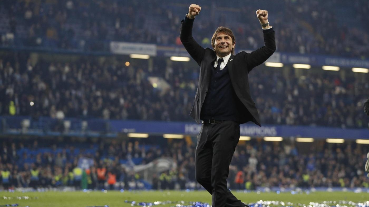 Chelsea-Watford 4-3, Stamford Bridge celebra Antonio Conte