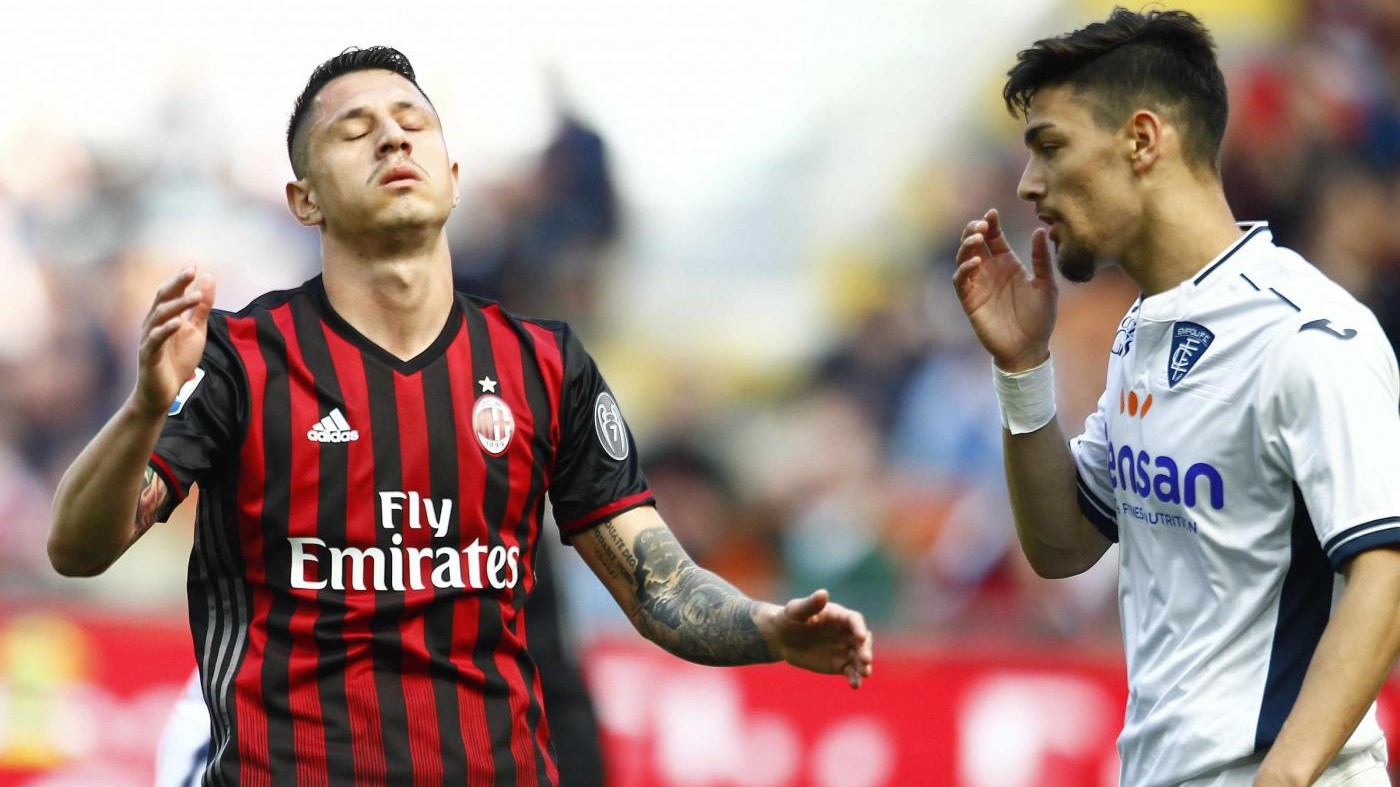 FOTO Serie A, niente da fare per il Milan: Empoli vince 2-1 a San Siro