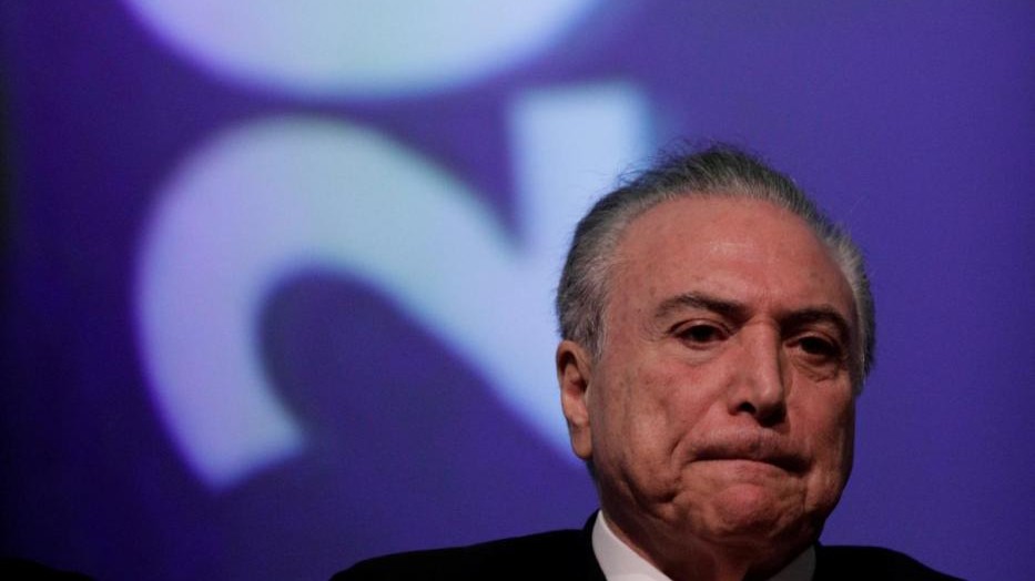 Brasile, Temer accusato di aver avallato tangenti