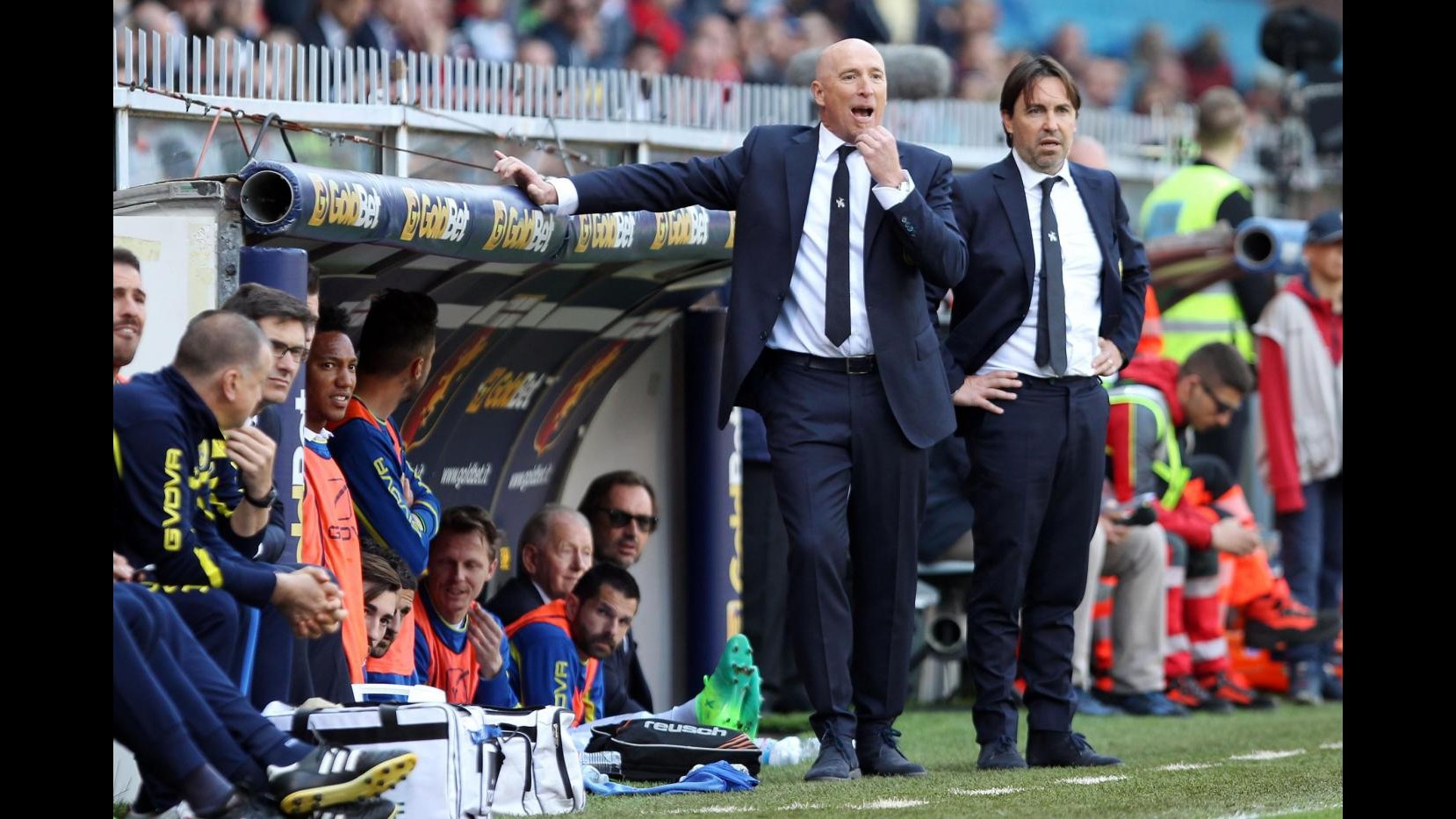 FOTO Serie A, Chievo affonda Genoa a Marassi: ora la B fa paura