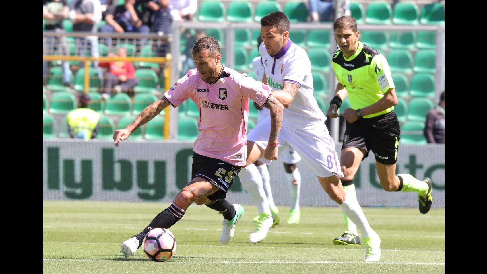 FOTO Serie A, la Fiorentina cade a Palermo: 2-0 per i rosanero
