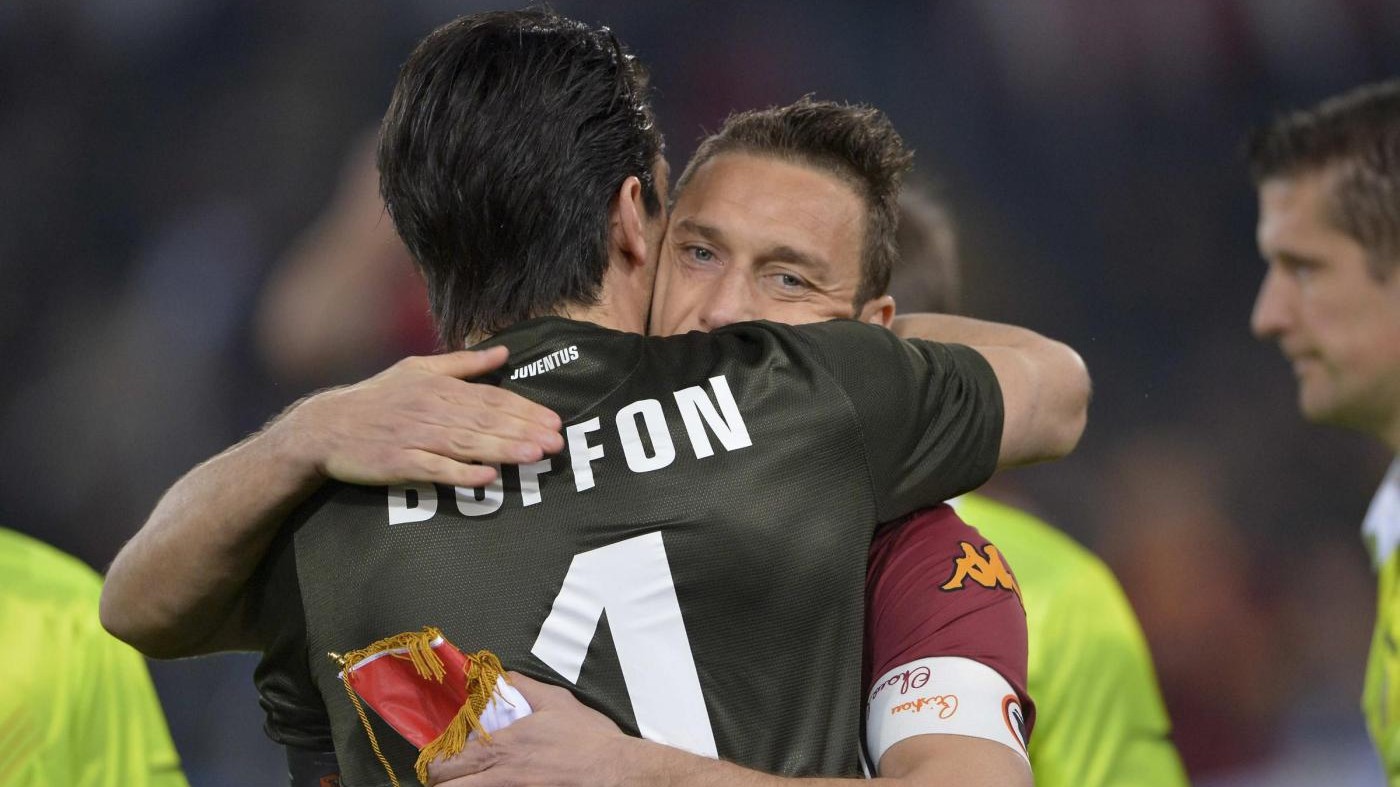 Buffon: Totti mi ha fatto tanti gol, alcuni sono capolavori