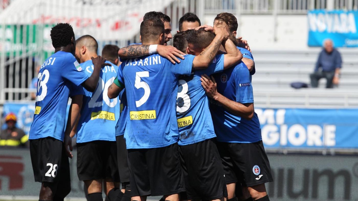 FOTO Serie B, Novara-Entella 2-0