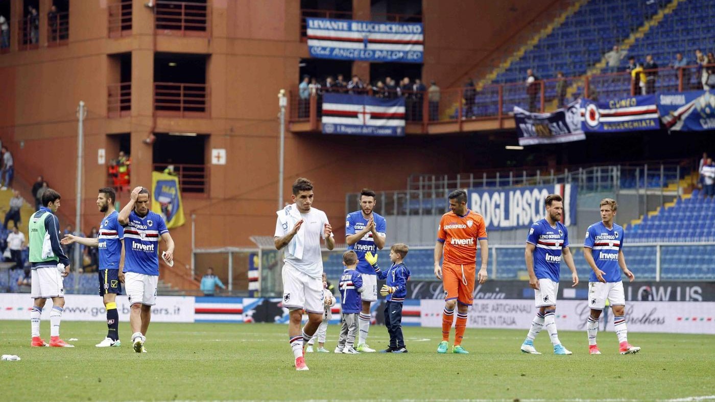 FOTO Serie A, pareggio tra Samp e Chievo: 1-1 a Marassi