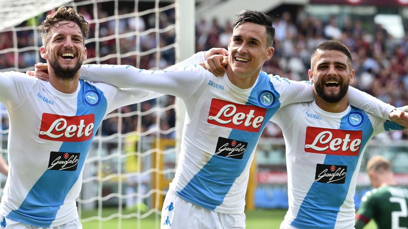 FOTO Serie A, Napoli travolge Toro all’Olimpico: granata ko 5-0