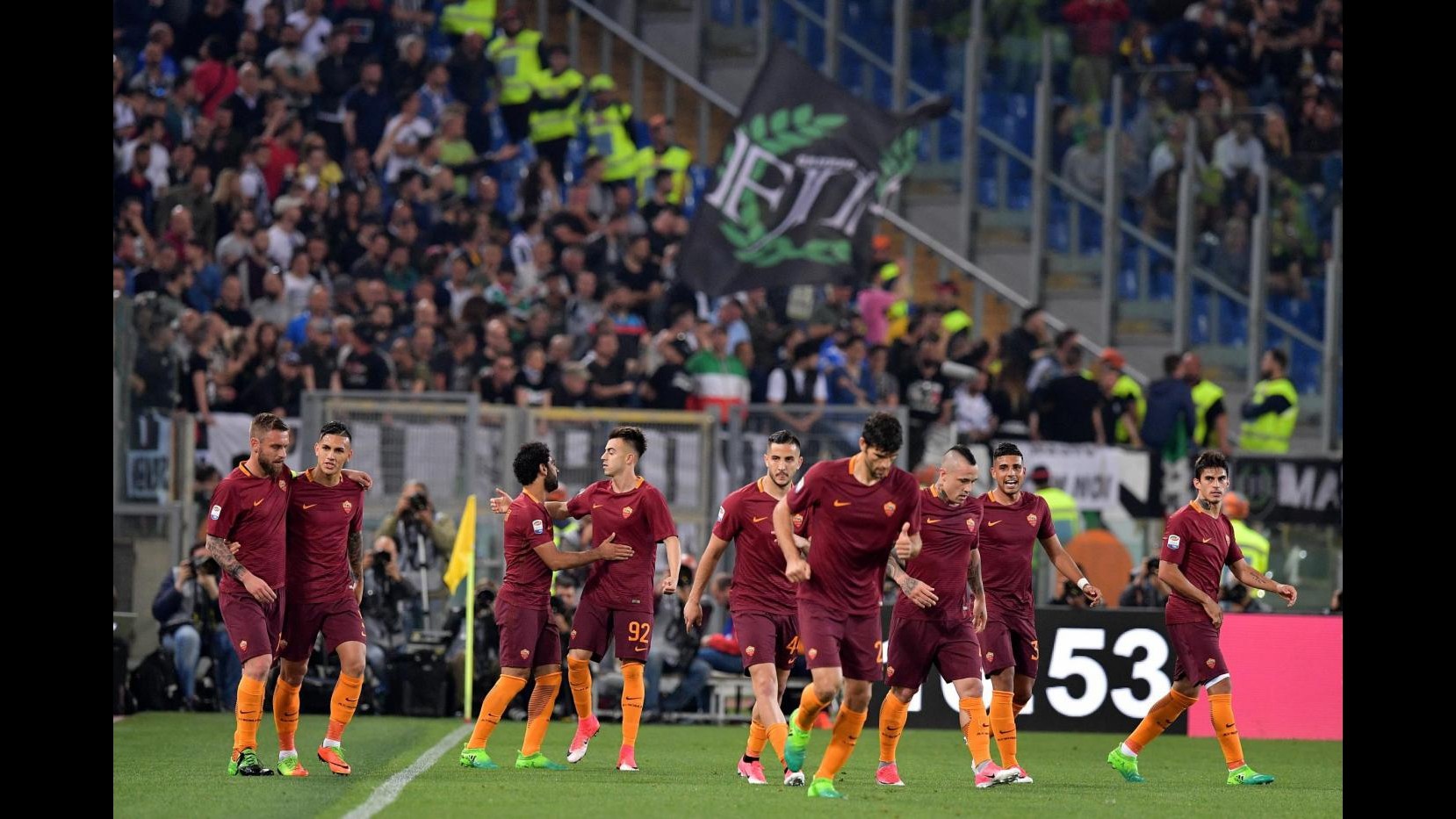 FOTO Serie A, scudetto rinviato: Roma-Juve 3-1