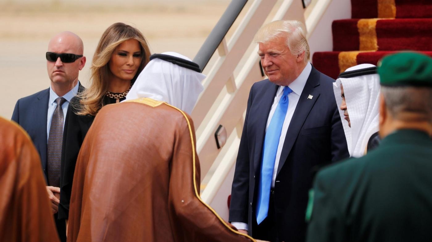 FOTO La visita di Donald Trump in Arabia Saudita