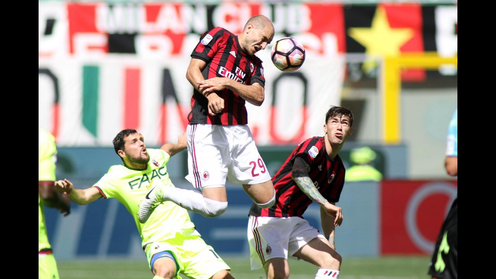 FOTO Serie A, Milan batte 3-0 Bologna: rossoneri in Europa League