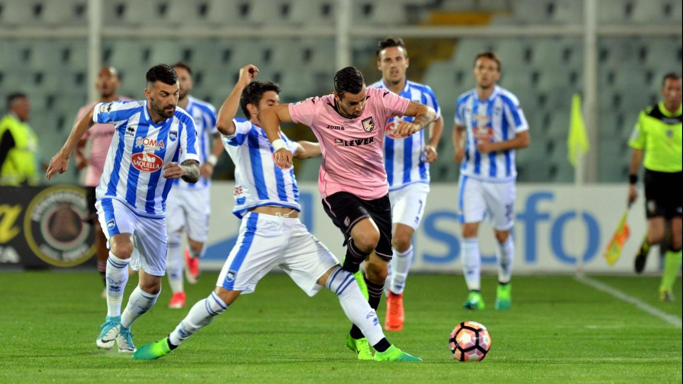 FOTO Serie A, Pescara batte Palermo 2-0 nella sfida tra deluse