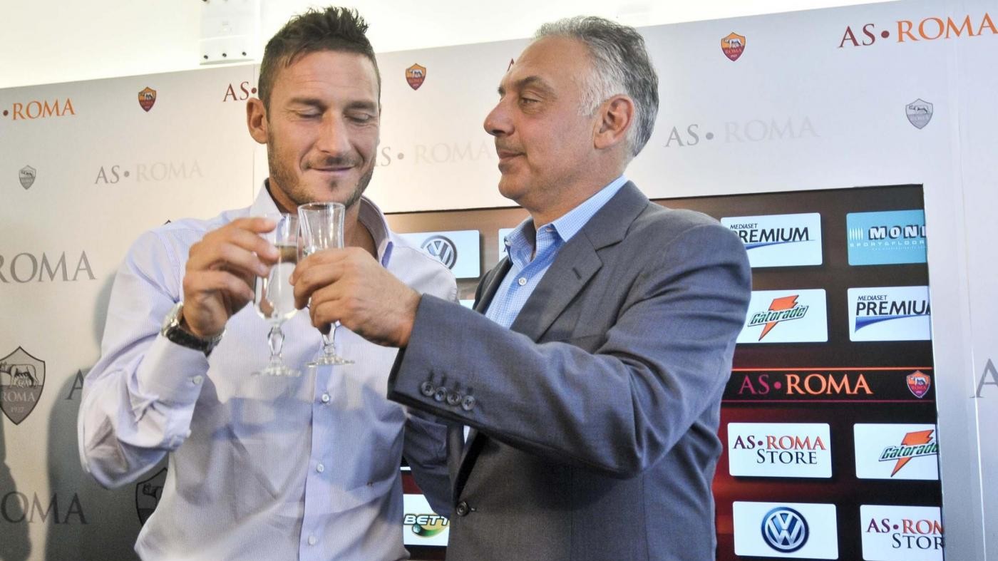 Pallotta: Per Totti si apre una nuova era, un momento unico