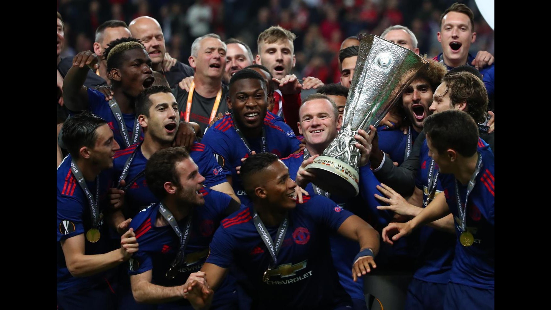 FOTO Il Manchester United vince l’Europa League