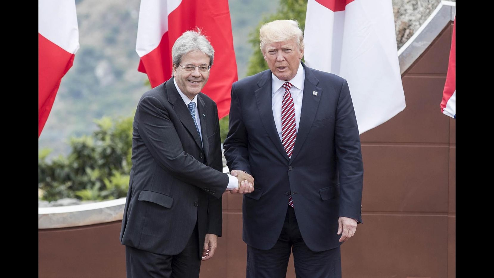 FOTO Al via i G7 i leader in gruppo al summit di Taormina