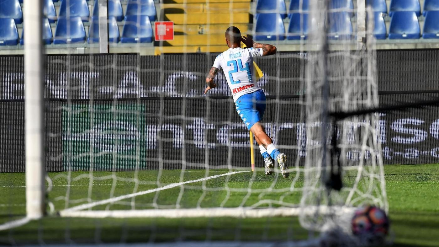 FOTO Napoli, 4 gol alla Samp ma solo terzo posto