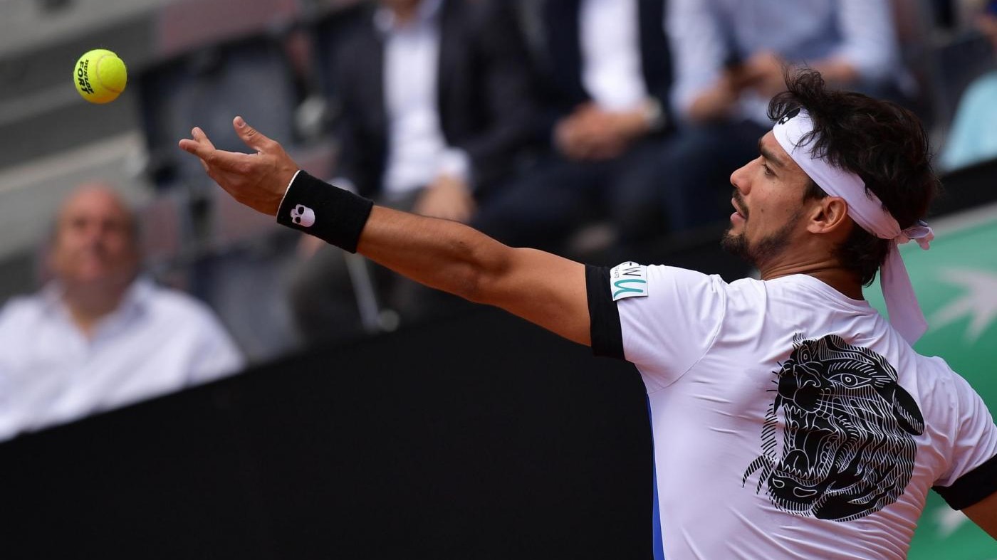 Roland Garros, anche Fognini al secondo turno