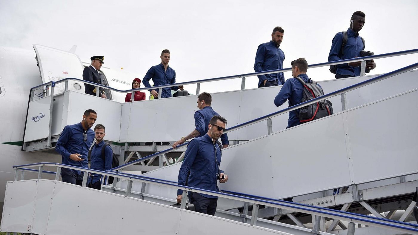 FOTO Champions League, la Juve sbarca a Cardiff