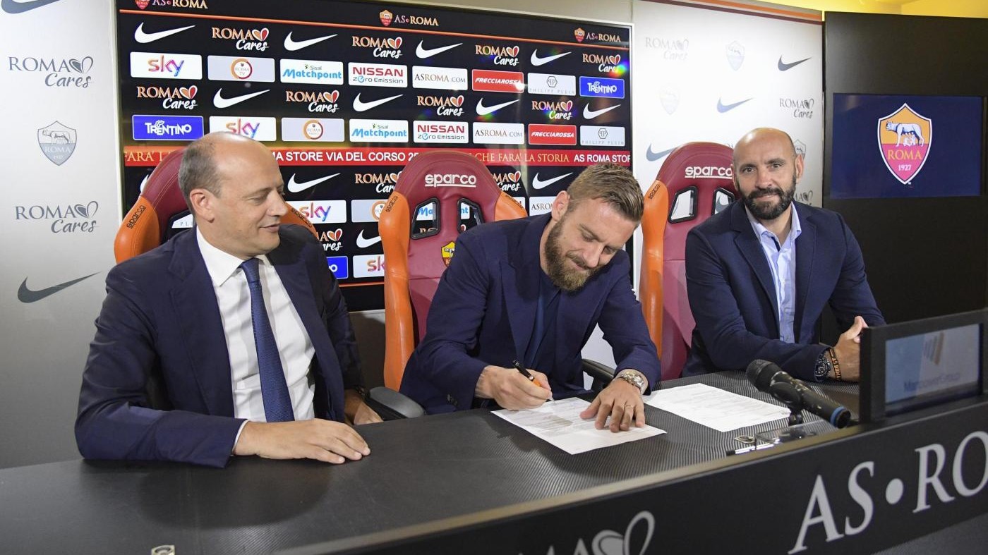 De Rossi rinnova con la Roma: contratto fino al 2019