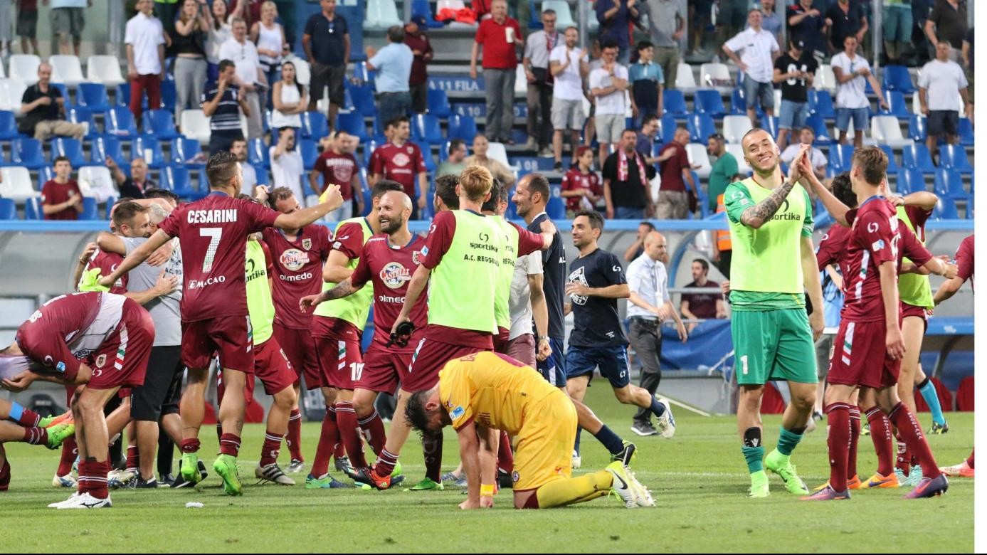 FOTO Lega Pro, Reggiana-Livorno 2-2: emiliani in semifinale