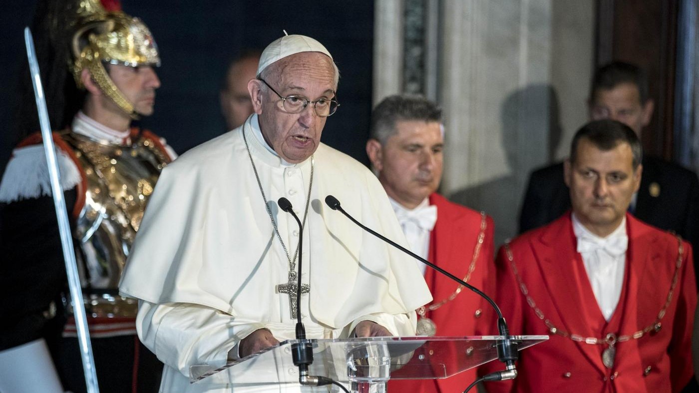 FOTO Sergio Mattarella riceve al Quirinale papa Francesco