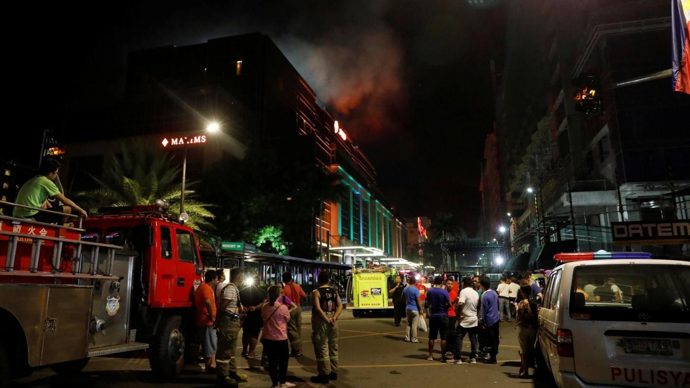 Attacco ad un resort di Manila: 36 morti. Polizia: Non è terrorismo