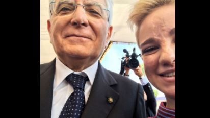 2 Giugno, Bebe Vio posta selfie con Mattarella: Una figata essere italiani