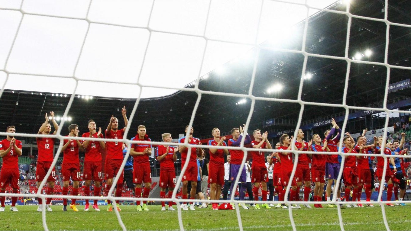 FOTO Europei U21, Repubblica Ceca batte Italia 3-1