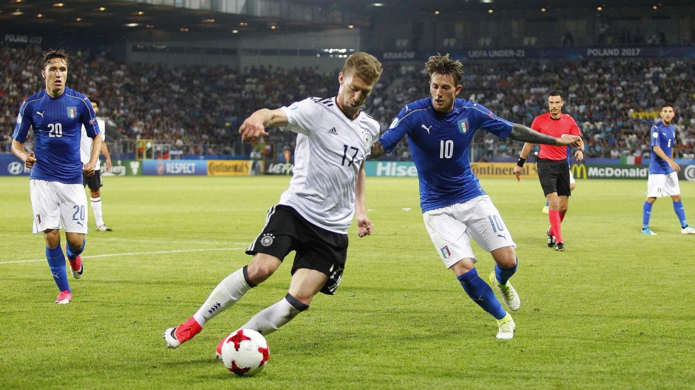 FOTO Europei U21, Italia batte Germania e va in semifinale