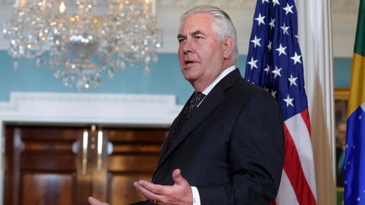 Tillerson: No impatto da rottura Qatar, Paesi Golfo siano uniti