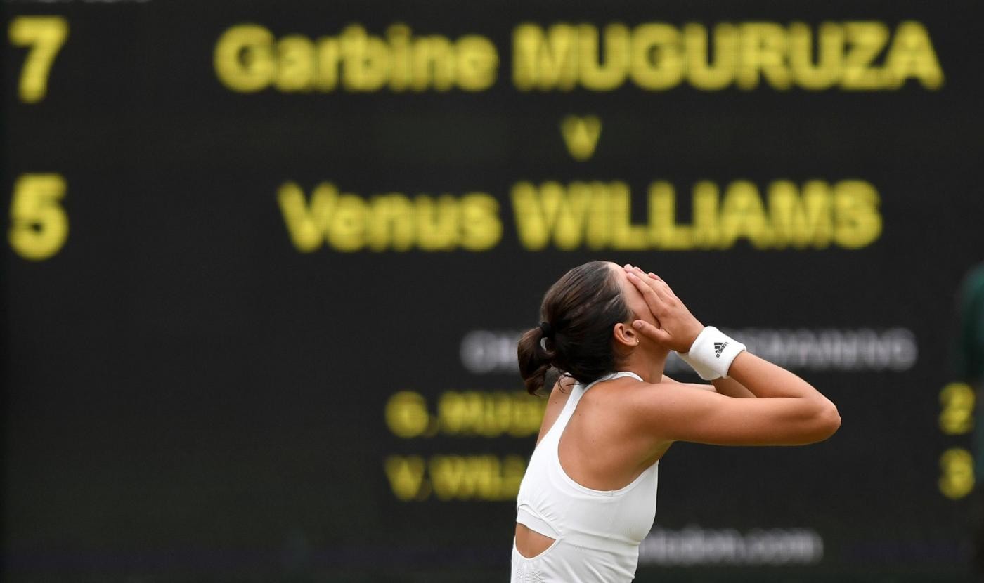 FOTO Muguruza a 23 anni è la regina di Wimbledon