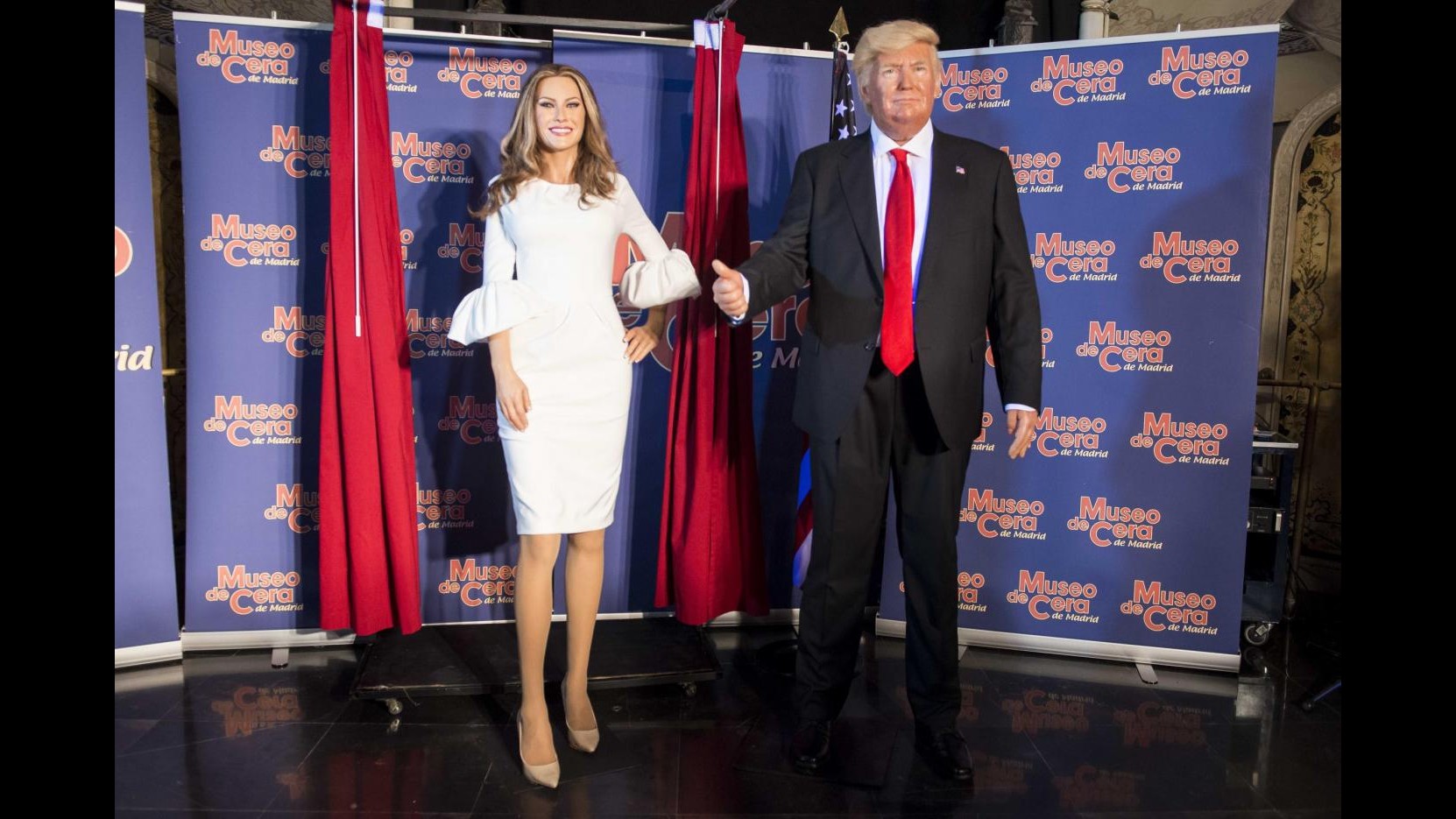 FOTO Donald e Melania Trump di cera: quasi più veri degli originali